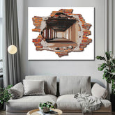 Painting by Numbers Photo Art Hole in The Wall